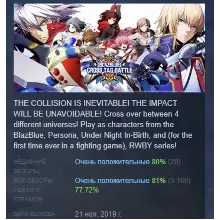 BLAZBLUE CROSS TAG BATTLE Basic Edition АВТОДОСТАВКА STEAM GLOBAL МГНОВЕННО ЛИЦЕНЗИЯ