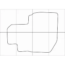 HONDA JAZZ 2009-- Лекала автоковриков