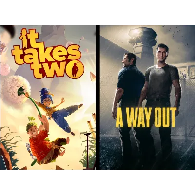 It Takes Two + A Way Out STEAM Аккаунт - irongamers.ru