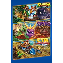 ✅Тройной набор Crash + Spyro Xbox One XS Активация