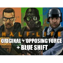 Half-Life + Opposing Force + Blue Shift STEAM Аккаунт