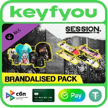 Session: Skate Sim Brandalised® Pack / STEAM DLC КЛЮЧ