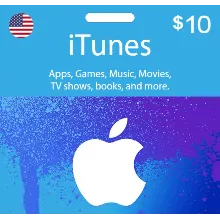 Apple iTunes Gift Card 10 USD USA