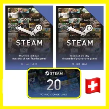 СТИМ КАРТЫ CHF STEAM Switzerland КОД ПОПОЛНЕНИЯ | ПОПОЛНИТЬ СТИМ Швейцария CH