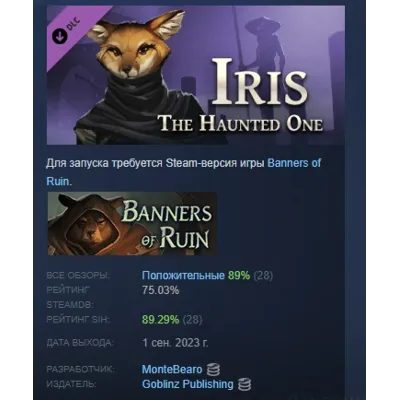 Banners of Ruin - Iris DLC STEAM РОССИЯ - irongamers.ru