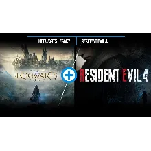 Hogwarts Legacy Deluxe + RESIDENT EVIL 4 REMAKE