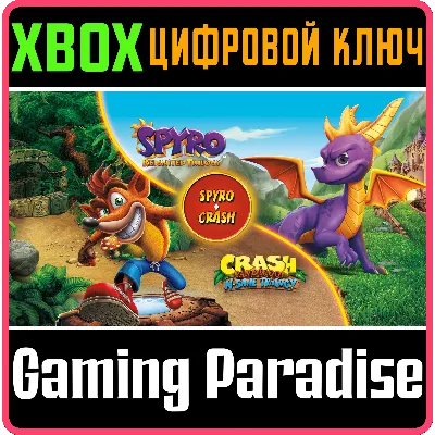 SPYRO + CRASH REMASTERED GAME BUNDLE XBOX ONE/X|S КЛЮ - irongamers.ru