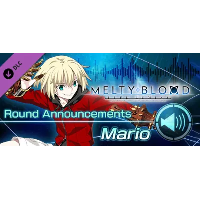 MELTY BLOOD: TYPE LUMINA - Mario Round Announcements - irongamers.ru