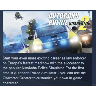Autobahn Police Simulator 2 AUTODELIVERY STEAM GIFT INSTANTLY