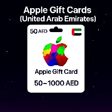 Apple Gift Cards (UAE) 50–1000 AED | Top-Up Codes
