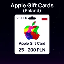 Apple Gift Cards (Poland) 25–200 PLN | Top-up Codes