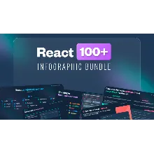 🔥 100+ React Infographics 🔥