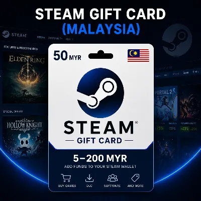 Steam Gift Card (Малайзия) 5–200 MYR | Код пополнения Steam - irongamers.ru