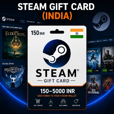 Steam Gift Card (Индия) 130–5000 INR | Код пополнения Steam - irongamers.ru