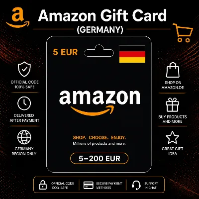 Amazon Gift Card (Германия) 5–200 EUR | Код пополнения Amazon - irongamers.ru