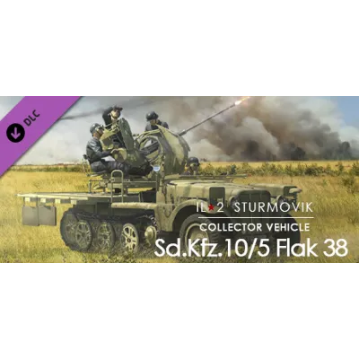 Ил-2 Штурмовик 20-мм зенитная пушка Sd.Kfz 10/5 Flak 38 АВТОДОСТАВКА STEAM GLOBAL МГН - irongamers.ru