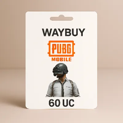 UC PUBG MOBILE 60 GLOBAL UNKNOWN CASH GIFT ПОПОЛНИТЬ
