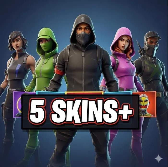 Fortnite 5–10 Скины аккаунта — ПК, PS4, XBOX SWITCH