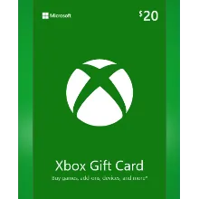 Xbox Microsoft Gift Card 20 USD (USA)
