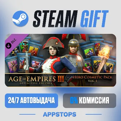 Age of Empires III: Definitive Edition – Hero Cosmetic Pack – Vol. 1 · DLC · АВТО - irongamers.ru