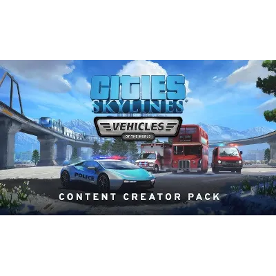 Cities: Skylines - Content Creator Pack: Vehicles of the World Steam ключ РФ Россия - irongamers.ru