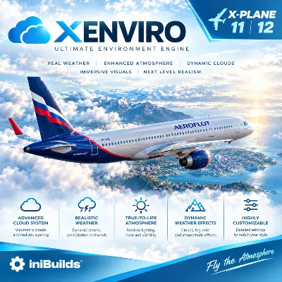 XEnviro для X-plane 11/12 Ключ активации
