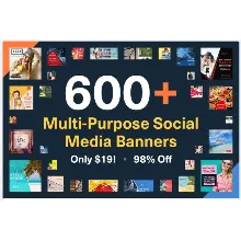Более 600 Шаблонов PSD - Instagram, Facebook, Twitter