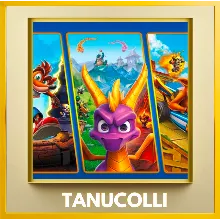 Crash Bandicoot + Spyro + Crash Team Racing (PS/PS4/PS5/EN) Аренда 7 д