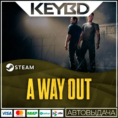 A Way Out +ВЫБОР РЕГИОНА · STEAM RU · АВТОДОСТАВКА - irongamers.ru