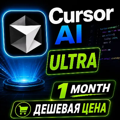⭐ Личный аккаунт Cursor AI - Ultra на 1 месяц - irongamers.ru