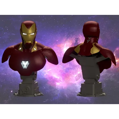 IRON MAN MARK 50 BUST: ПРОВЕРЕН И ГОТОВ К 3D ПЕЧАТИ - irongamers.ru