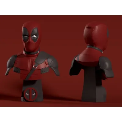 DEADPOOL BUST: ПРОВЕРЕН И ГОТОВ К 3D ПЕЧАТИ - irongamers.ru