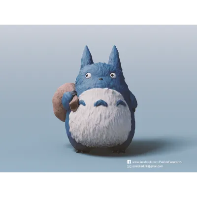MEDIUM TOTORO: ПРОВЕРЕН И ГОТОВ К 3D ПЕЧАТИ - irongamers.ru
