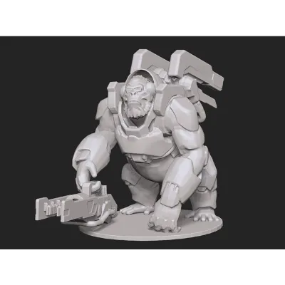 WINSTON OVERWATCH: ПРОВЕРЕН И ГОТОВ К 3D ПЕЧАТИ - irongamers.ru