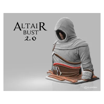 ALTAIR BUST: ПРОВЕРЕН И ГОТОВ К 3D ПЕЧАТИ - irongamers.ru