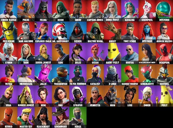 FORTNITE 116+ СКИНОВ АККАУНТ · OG BLAKCHEART · + ПОЧТА