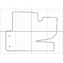 HYUNDAI IX 35 2010-15 Лекала автоковриков