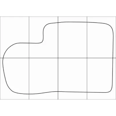 KIA CLARUS 1996-2001 Лекала автоковриков векторные - irongamers.ru