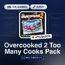 Overcooked 2 Too Many Cooks Pack DLC (Steam Ключ) РФ-СНГ-МИР + ПОДАРОК