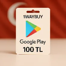 ТУРЦИЯ ГУГЛ ПЛЕЙ 100 TL Подарочная карта код оплаты