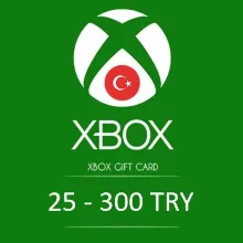 Xbox Gift Card 25-50-100-300 TL (TRY) Турция