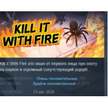 Kill It With Fire АВТОДОСТАВКА STEAM GIFT РОССИЯ