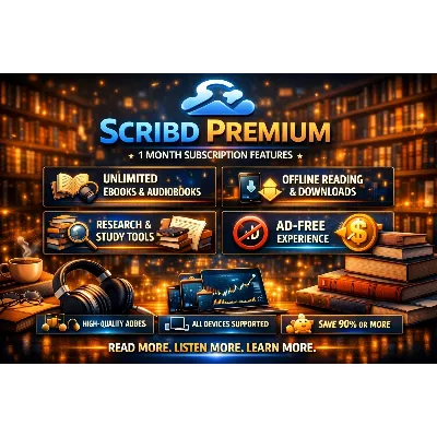 Scribd Premium Trial (1 месяц) (ГЛОБАЛЬНАЯ) ГАРАНТИЯ - irongamers.ru