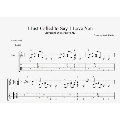 I Just Called to Say I Love You - Stevie Wonder - irongamers.ru