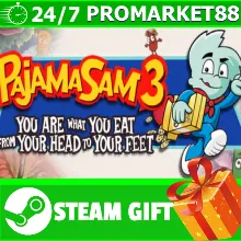 ⭐ Pajama Sam 3 You Are What You Eat From Your Head To