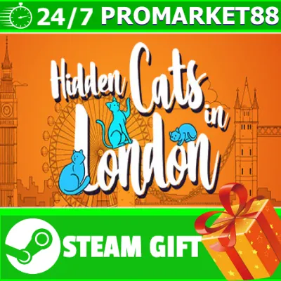 ⭐ ВСЕ СТРАНЫ+РОССИЯ⭐ Hidden Cats in London Steam Gift