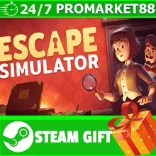 ⭐ ВСЕ СТРАНЫ+РОССИЯ⭐ Escape Simulator Steam Gift