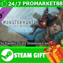 ⭐ Monster Hunter World The Handler's Cute Demoness Cos