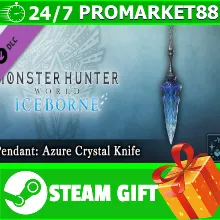 ⭐ Monster Hunter World Iceborne Pendant Azure Crystal