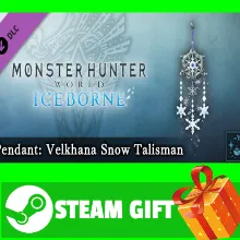 ⭐ Monster Hunter World Iceborne Pendant Velkhana Snow
